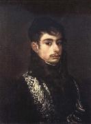 Francisco Goya An Officer oil painting reproduction